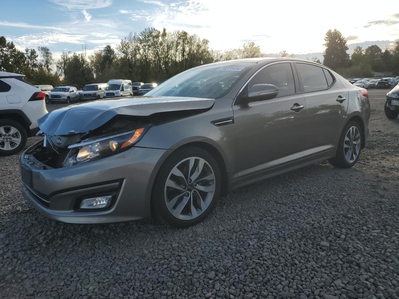 VIN 5XXGR4A77EG336581 2014 KIA OPTIMA no.1