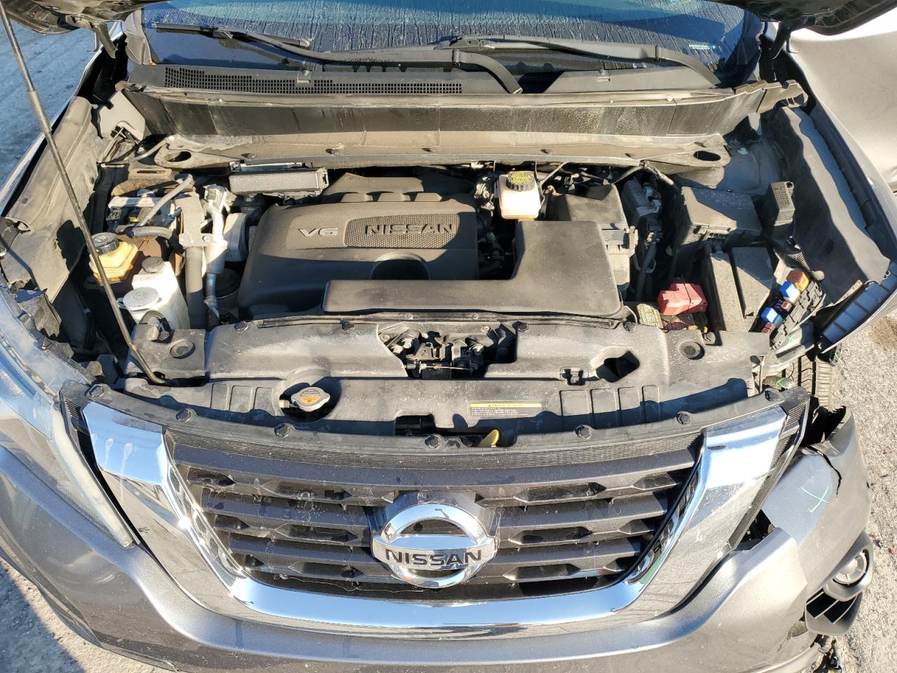 2018 Nissan Pathfinder S VIN: 5N1DR2MM9JC613844 Lot: 77841354