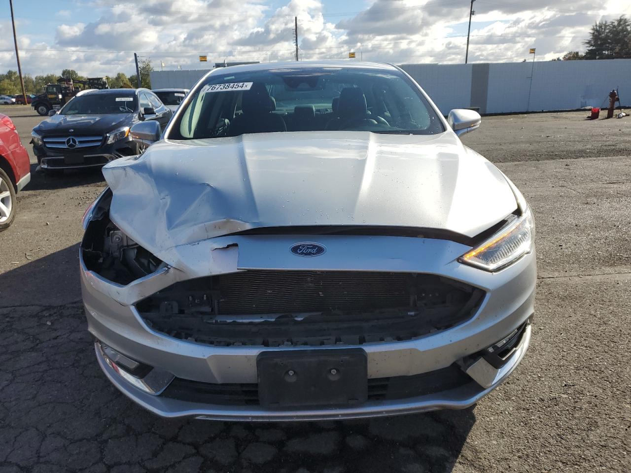 VIN 3FA6P0SU9JR257493 2018 FORD FUSION no.5