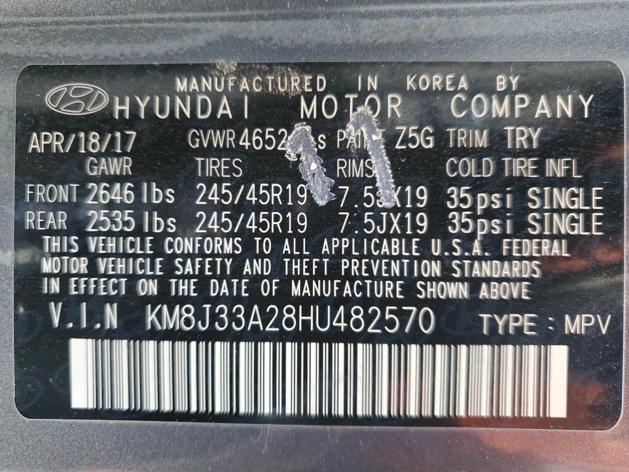 2017 Hyundai Tucson - Image 13