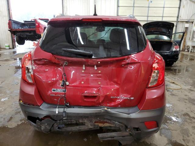 Parquets BUICK ENCORE 2014 Czerwony