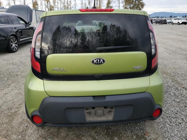  KIA SOUL 2016 Зеленый