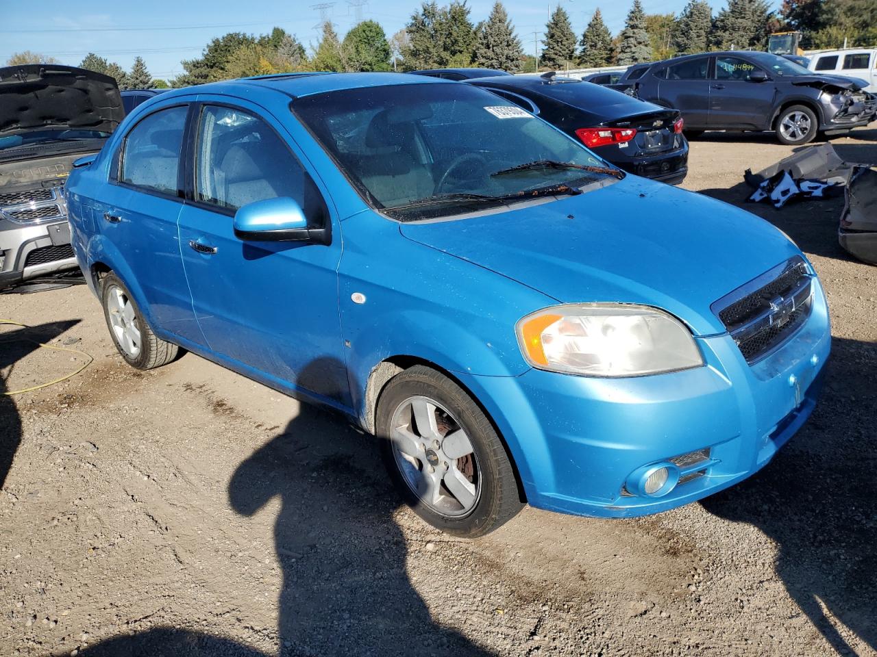 2007 Chevrolet Aveo Base VIN: KL1TD56617B144687 Lot: 76379304