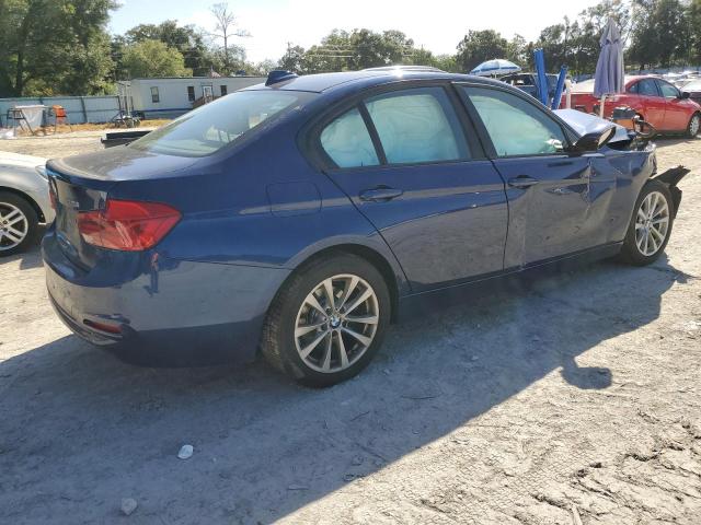  BMW 3 SERIES 2018 Синий