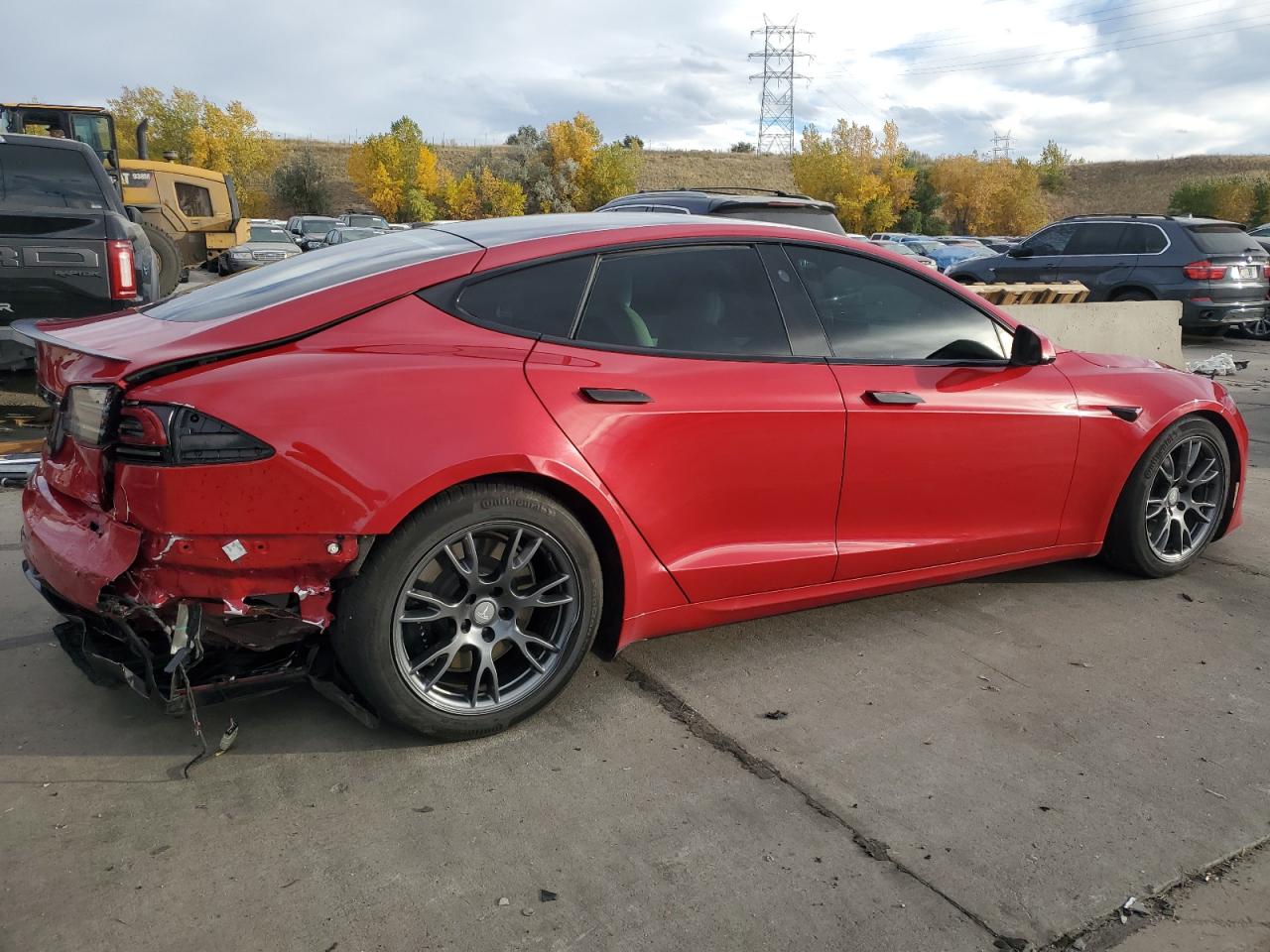 VIN 5YJSA1E55NF479783 2022 TESLA MODEL S no.3