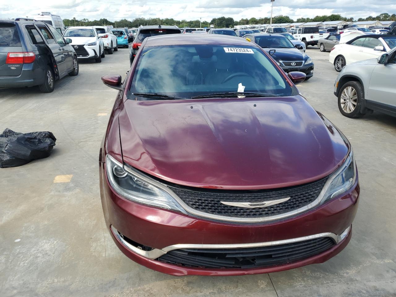 2015 Chrysler 200 Limited VIN: 1C3CCCAB9FN738885 Lot: 74723524