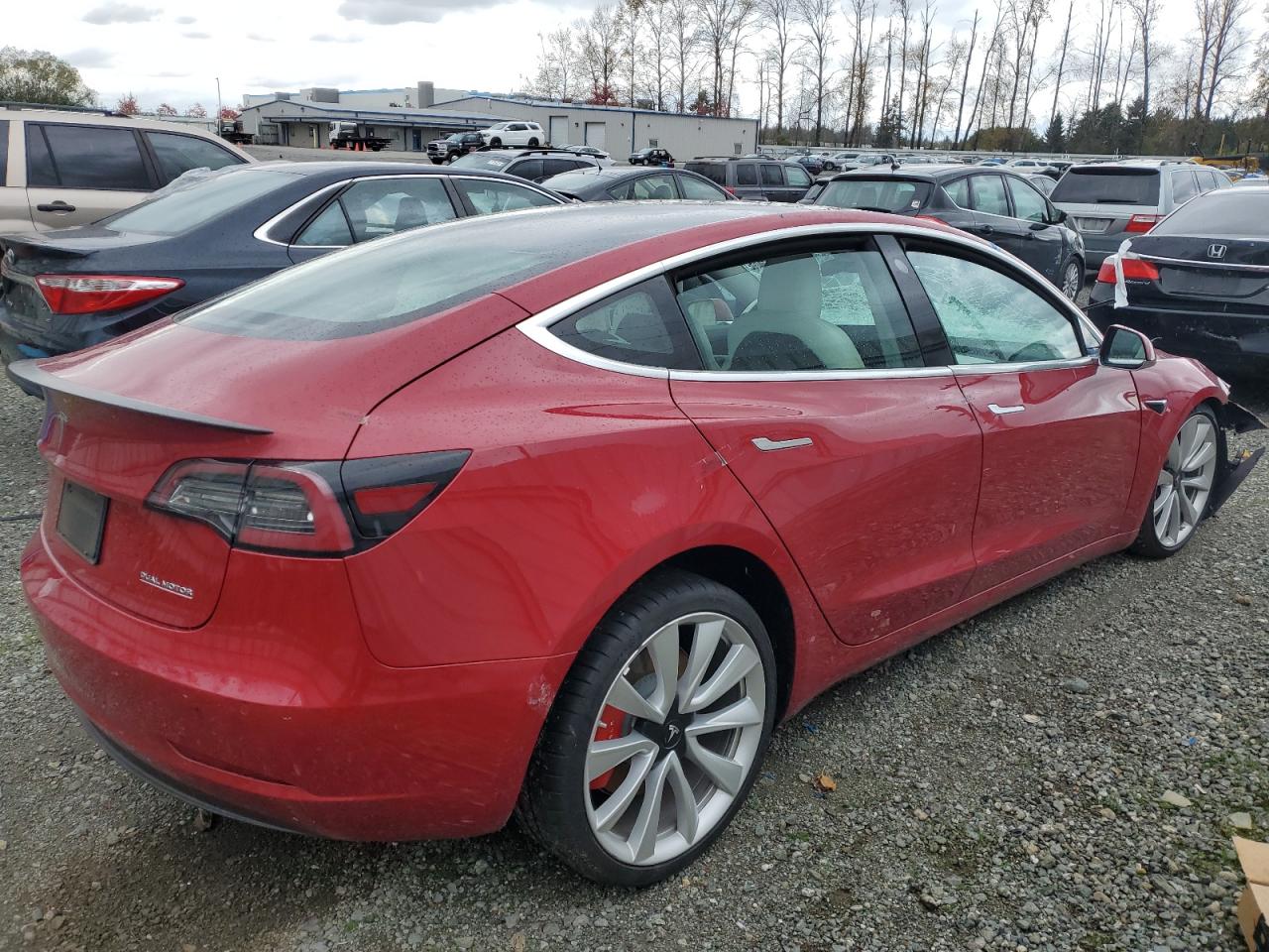 VIN 5YJ3E1EB5KF440380 2019 TESLA MODEL 3 no.3