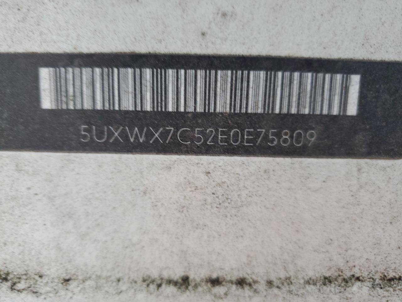 5UXWX7C52E0E75809 2014 BMW X3 xDrive35I