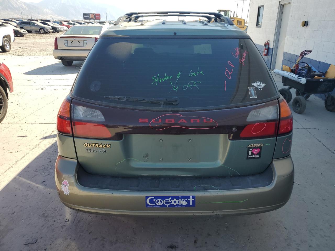 2003 Subaru Legacy Outback Awp VIN: 4S3BH675237653107 Lot: 75659094