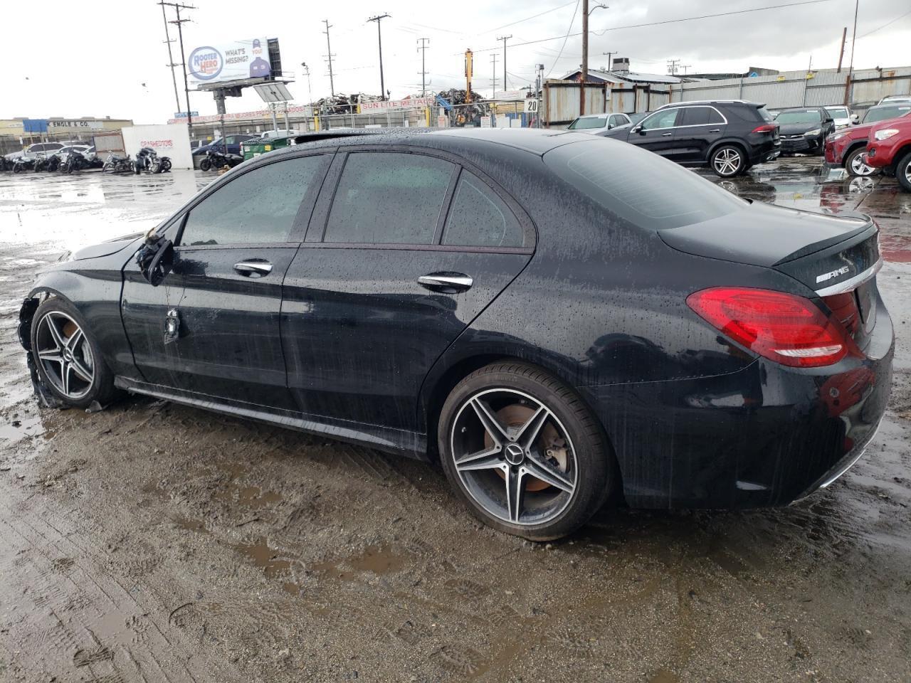 2018 Mercedes-Benz C 43 4Matic Amg VIN: 55SWF6EB7JU255980 Lot: 76145184