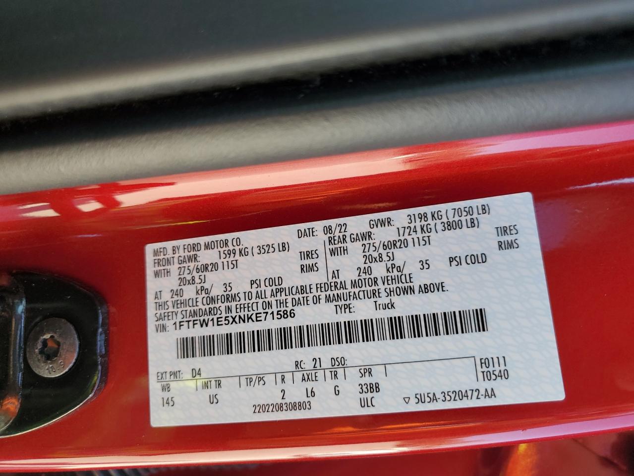 2022 Ford F-150 - Image 12