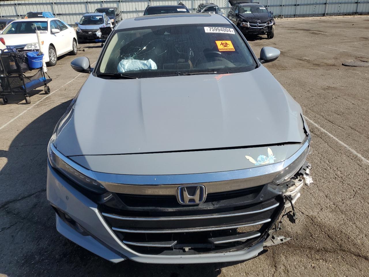 1HGCV3F91MA002413 2021 Honda Accord Touring Hybrid