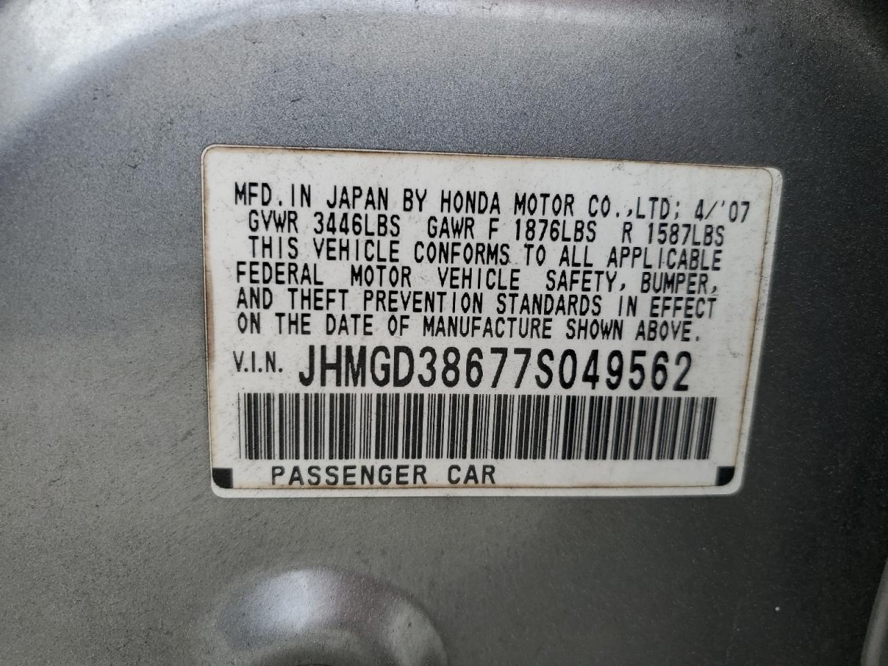 2007 Honda Fit - Image 14