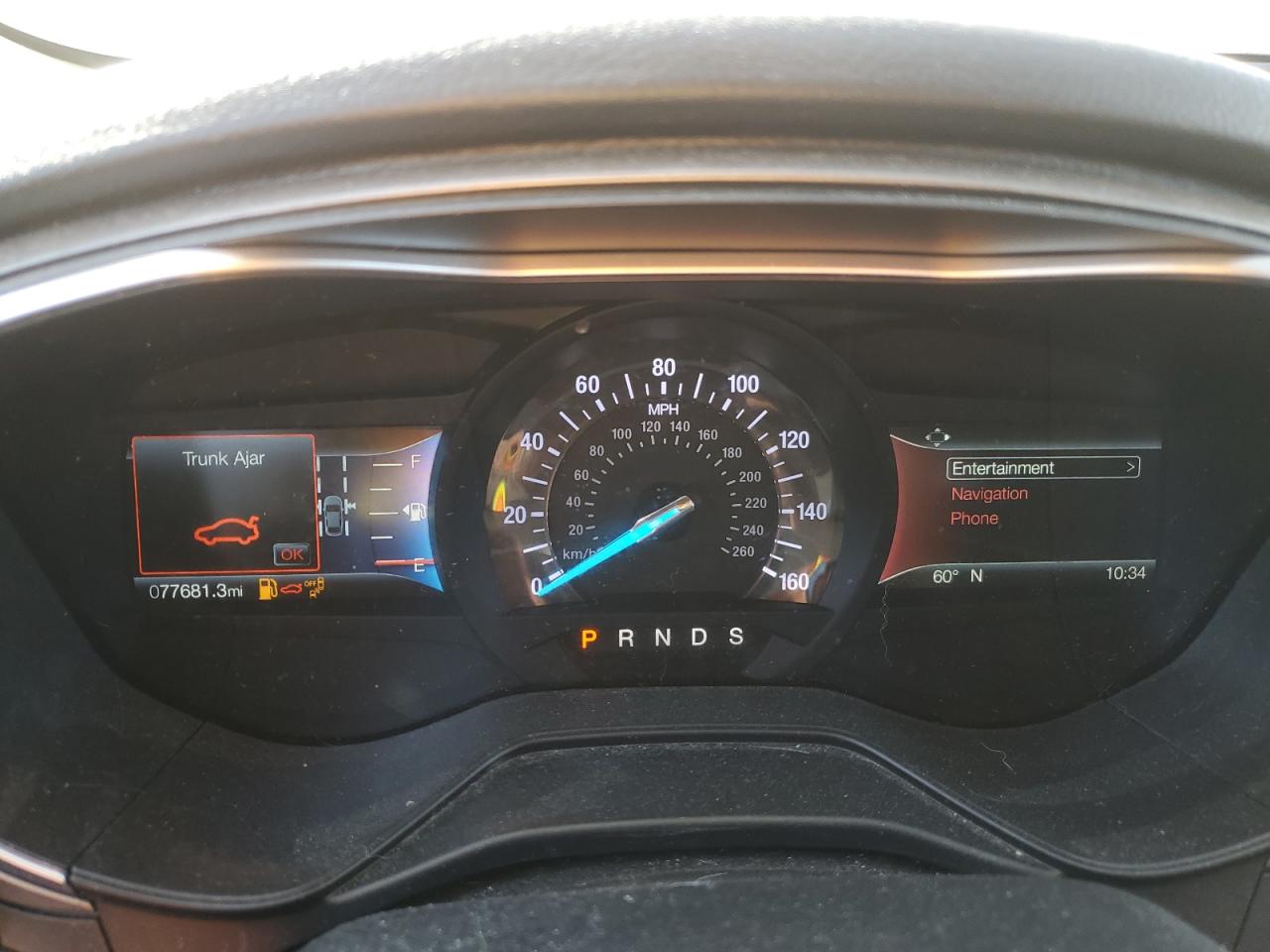 2019 Ford Fusion Se VIN: 3FA6P0HD7KR161936 Lot: 76404614