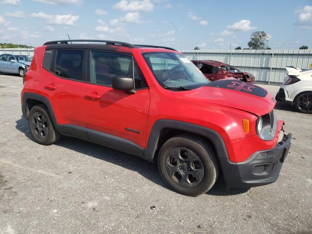  JEEP RENEGADE 2016 Красный