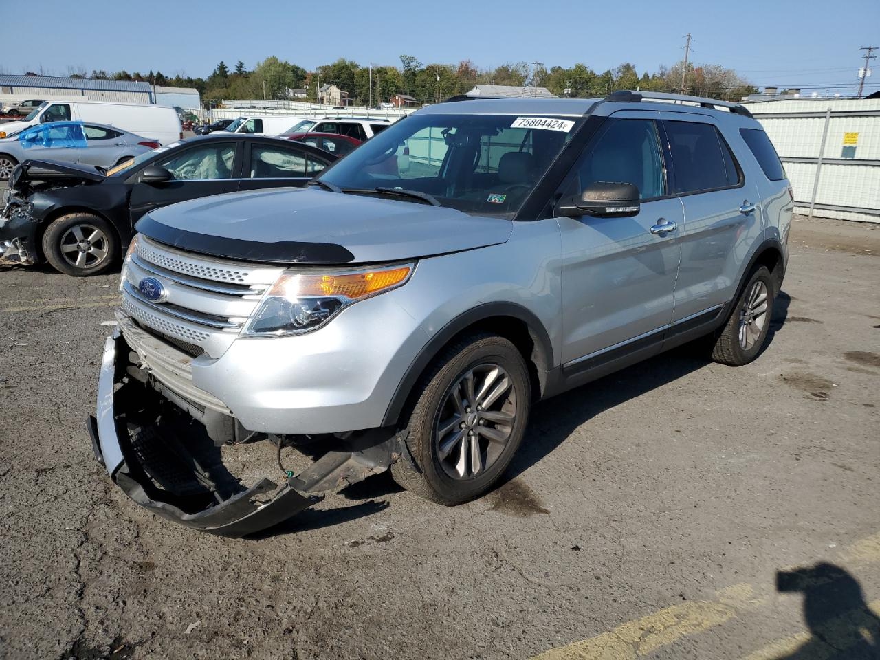 2013 Ford Explorer Xlt VIN: 1FM5K8D86DGC46087 Lot: 75804424