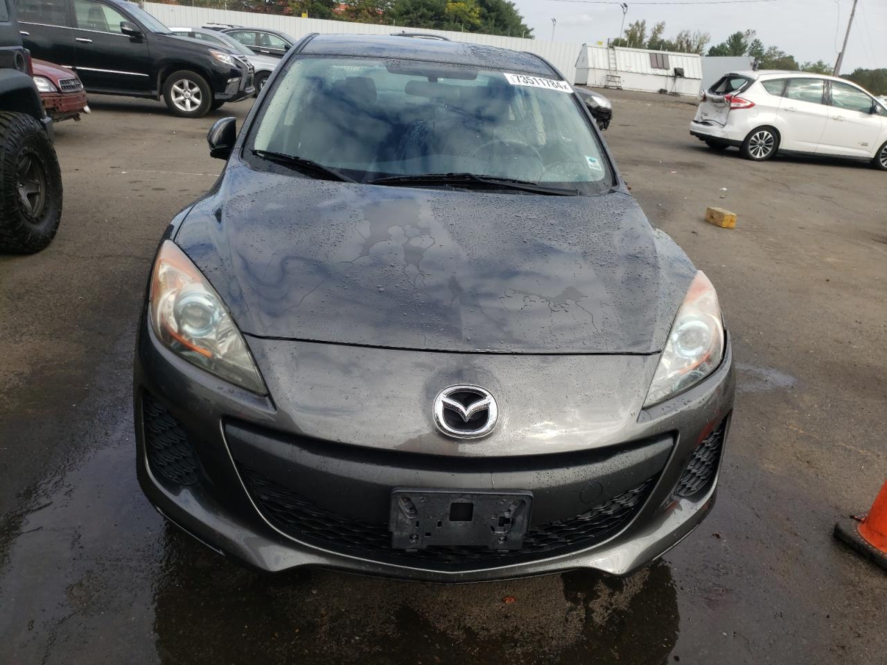 VIN JM1BL1V82D1709310 2013 MAZDA 3 no.5