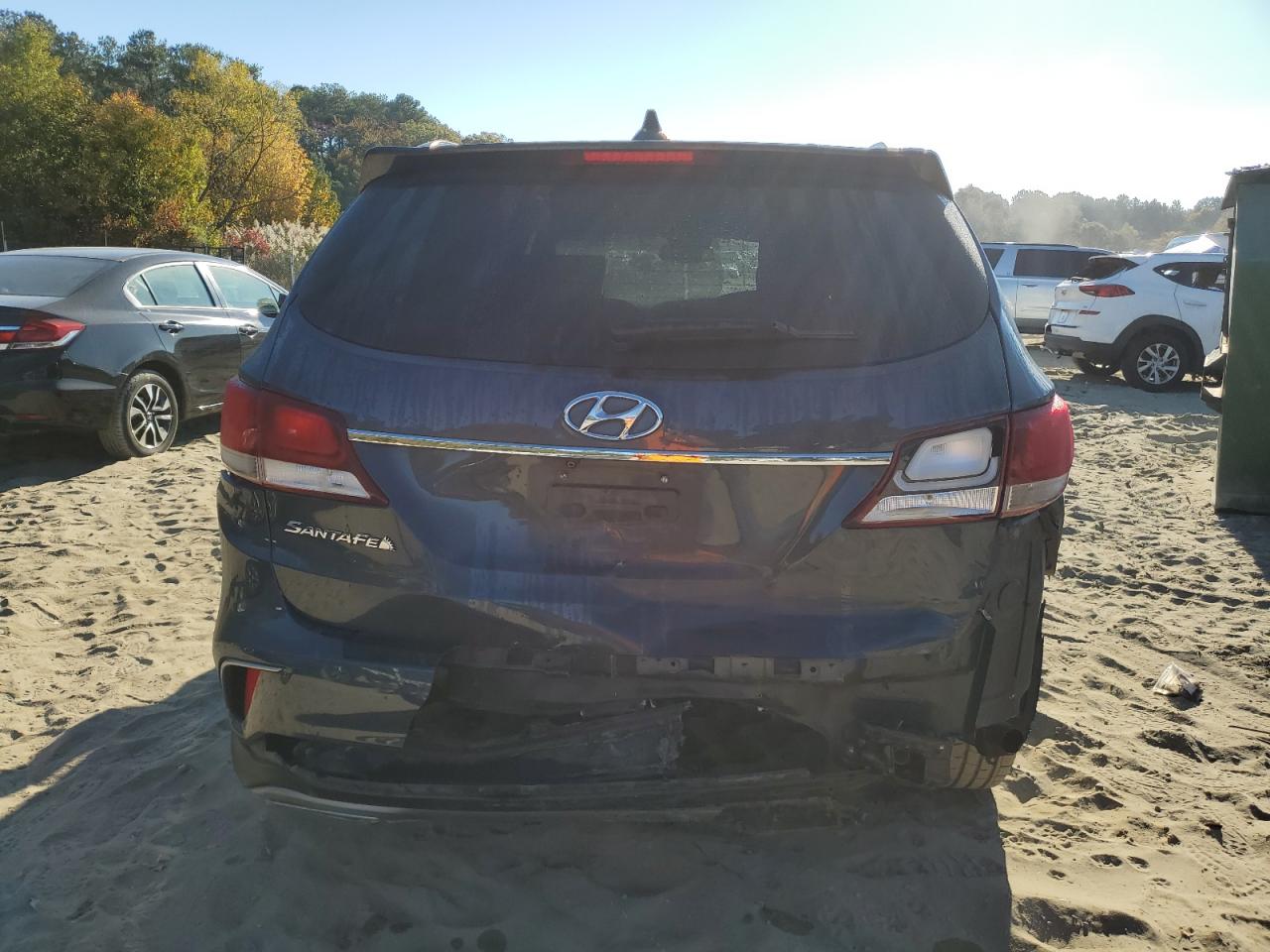 2017 Hyundai Santa Fe Se VIN: KM8SM4HF8HU239180 Lot: 76411644