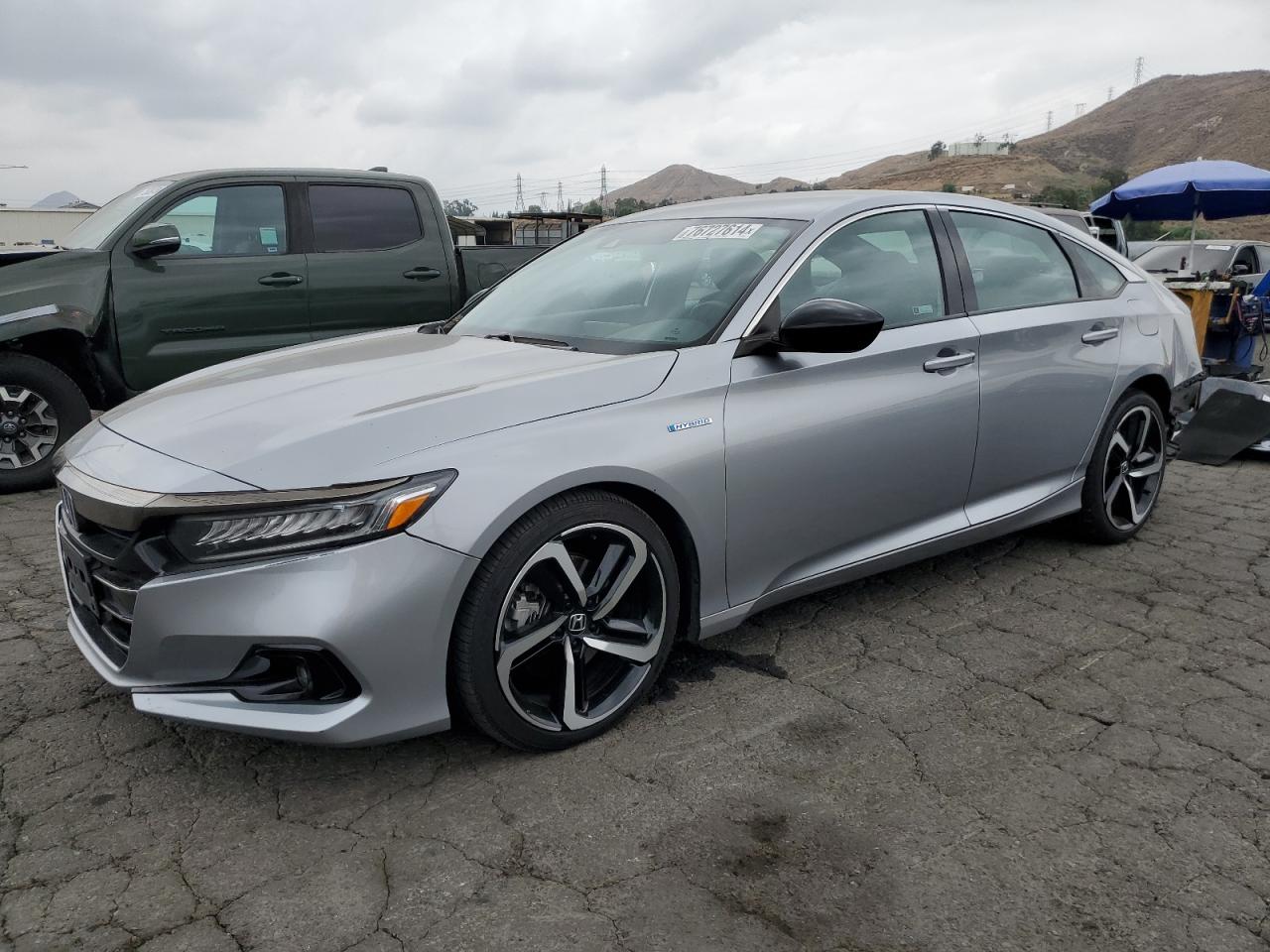 2022 Honda Accord Hybrid Sport VIN: 1HGCV3F24NA022241 Lot: 76727614