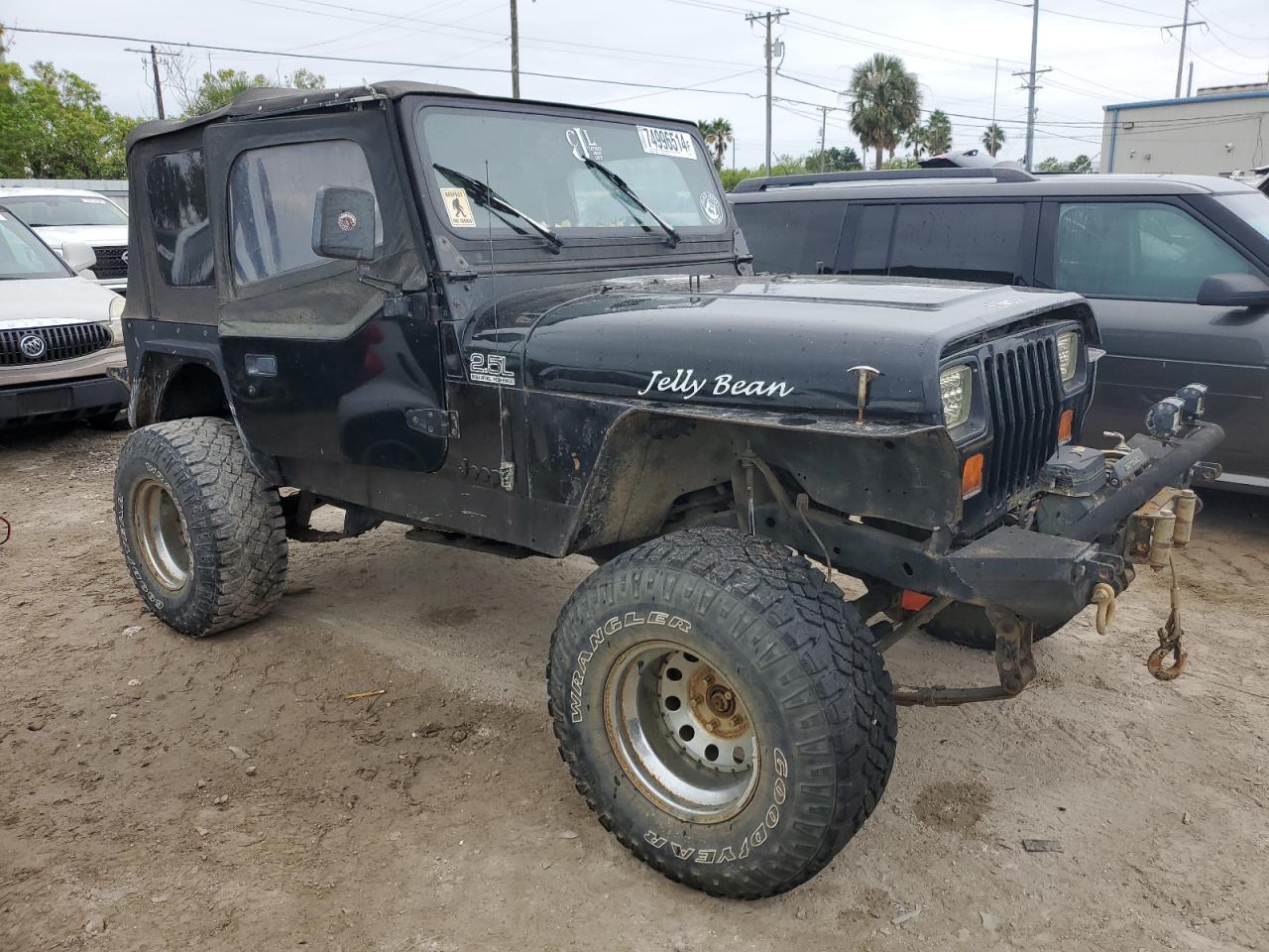 1993 Jeep Wrangler / Yj S VIN: 1J4FY19P6PP250248 Lot: 74996514