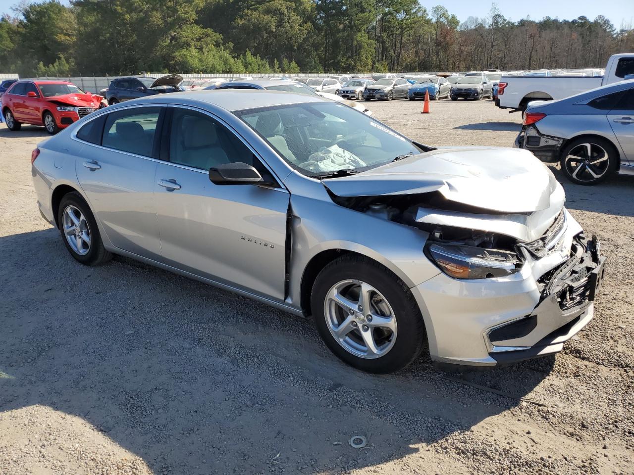 2018 Chevrolet Malibu Ls VIN: 1G1ZB5ST2JF116801 Lot: 75036054