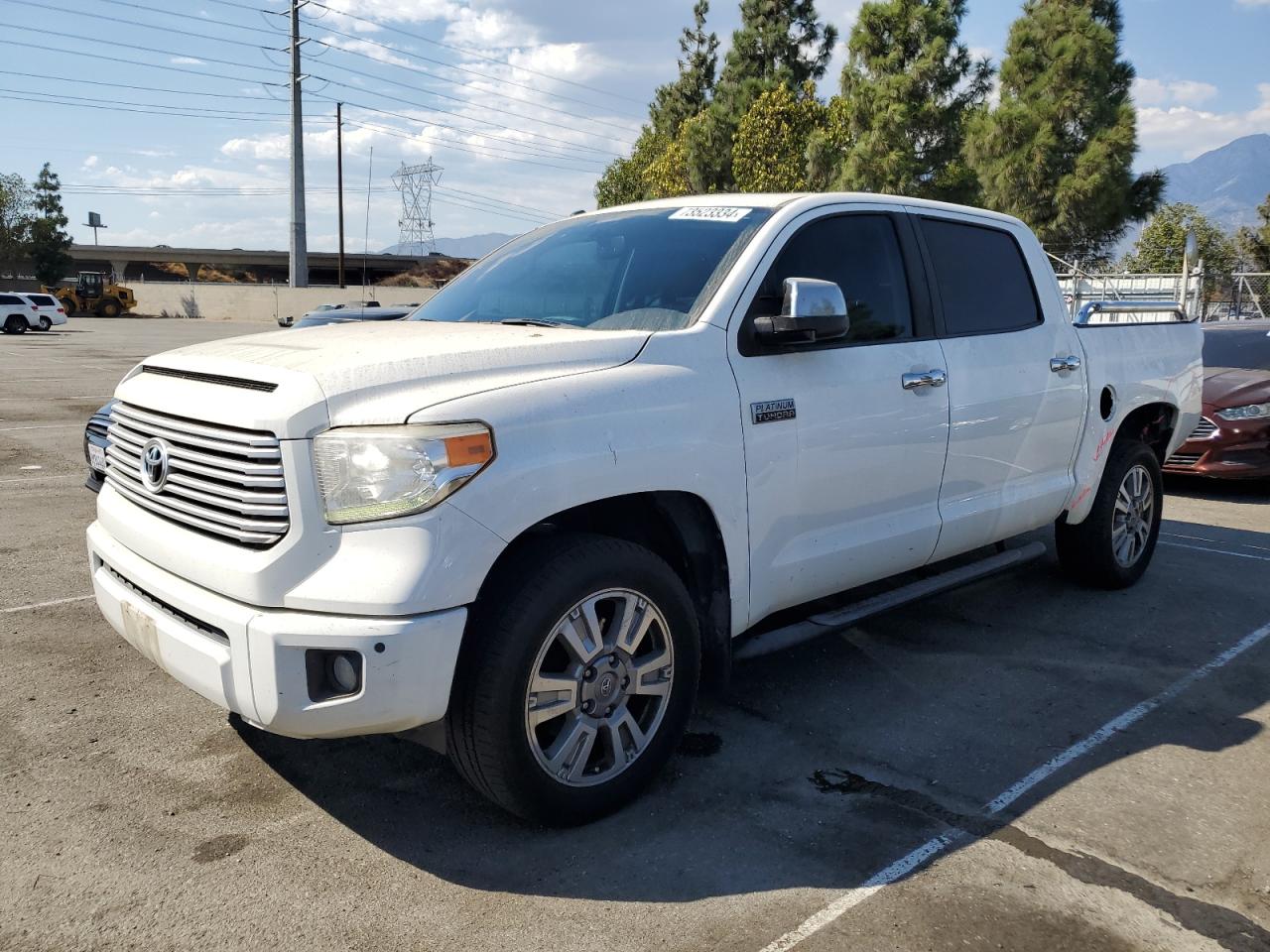 2017 Toyota Tundra Crewmax 1794 продається в Rancho Cucamonga, CA - Rear End