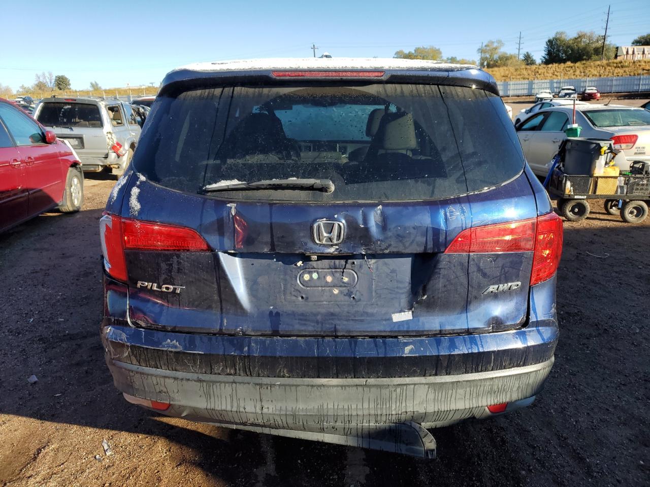 VIN 5FNYF6H74GB089704 2016 HONDA PILOT no.6