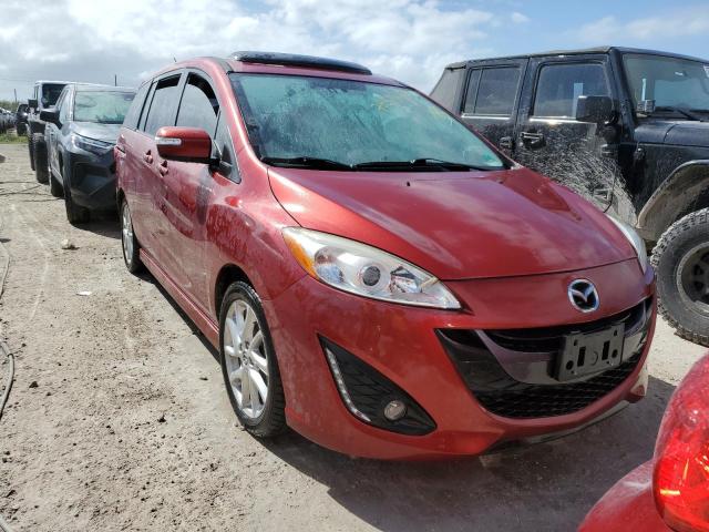  MAZDA 5 2015 Красный