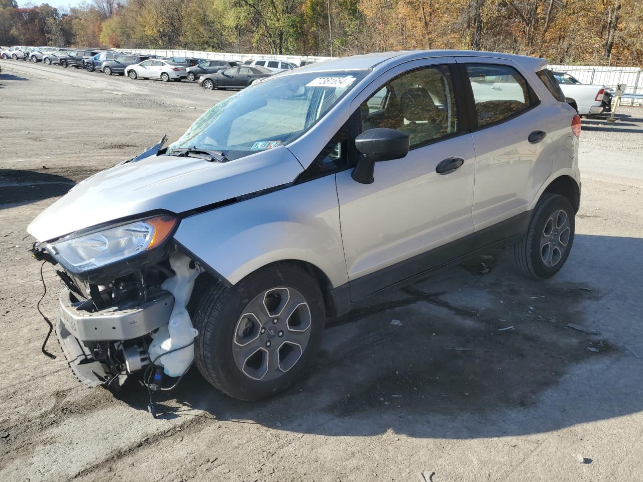 2021 Ford Ecosport S VIN: MAJ3S2FE1MC420432 Lot: 77381654