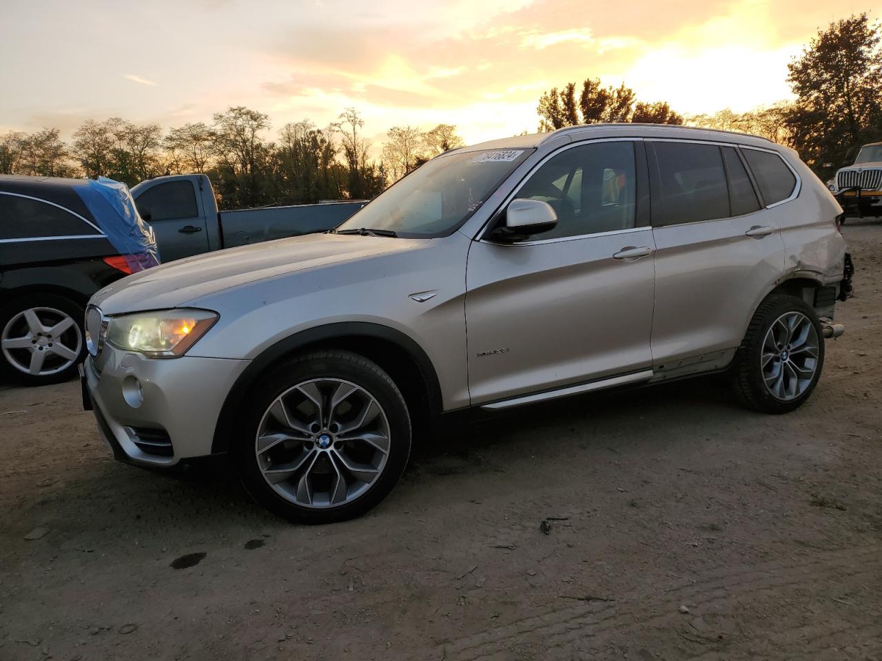 2015 BMW X3 xDrive28I VIN: 5UXWX9C54F0D62750 Lot: 78416824