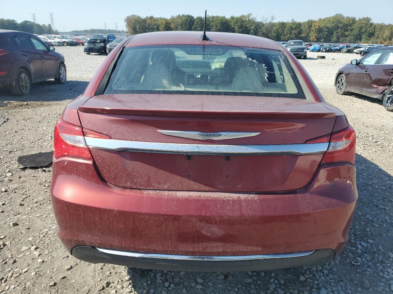 2012 Chrysler 200 Lx VIN: 1C3CCBAB1CN190581 Lot: 76385404