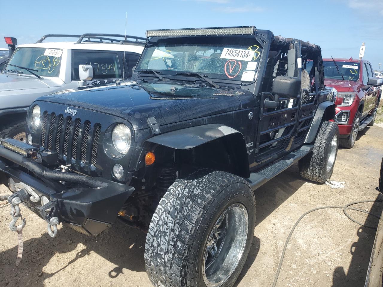 VIN 1C4BJWDG3EL201879 2014 JEEP WRANGLER no.1