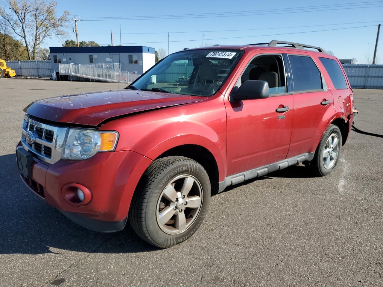 2012 Ford Escape Xlt VIN: 1FMCU9DGXCKA42581 Lot: 78045374