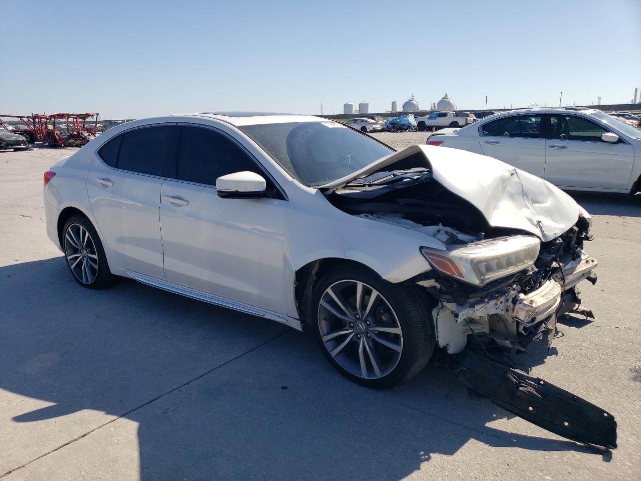 2020 Acura Tlx Advance VIN: 19UUB3F86LA000062 Lot: 77369314