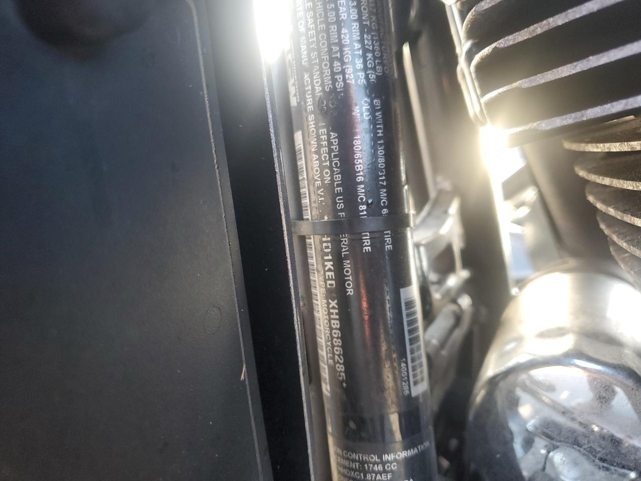 2017 Harley-Davidson Flhtk Ultra Limited VIN: 1HD1KED1XHB686285 Lot: 76877404