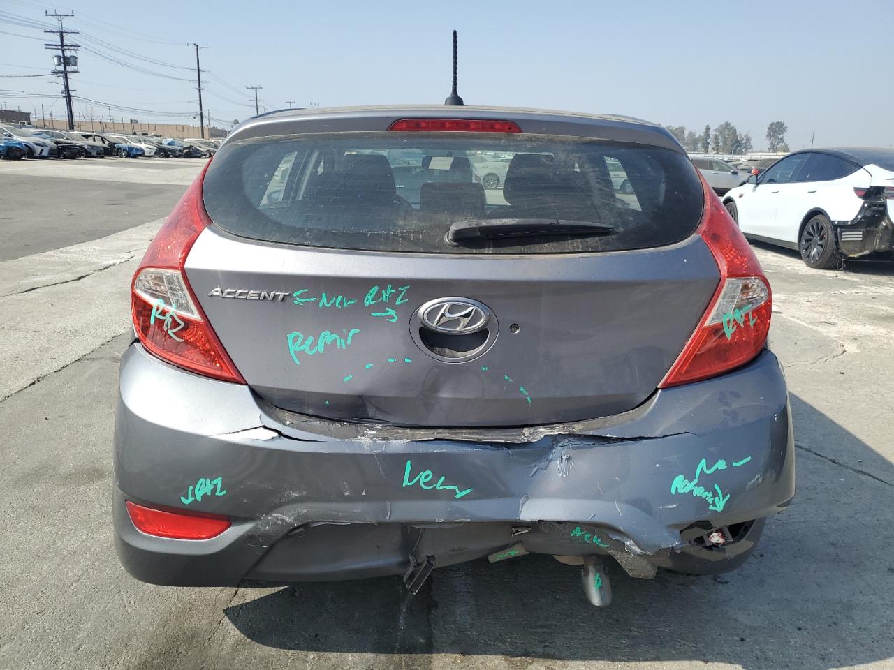 2016 Hyundai Accent Se VIN: KMHCT5AE7GU255237 Lot: 75872974