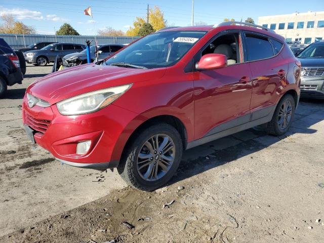  HYUNDAI TUCSON 2014 Красный