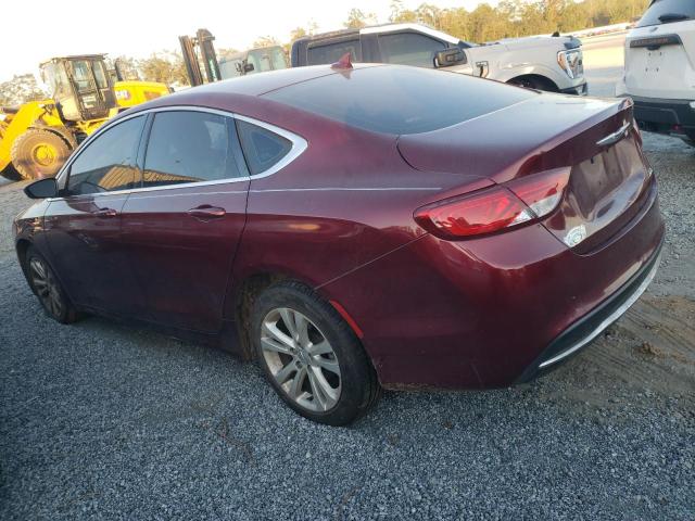  CHRYSLER 200 2015 Бургунді