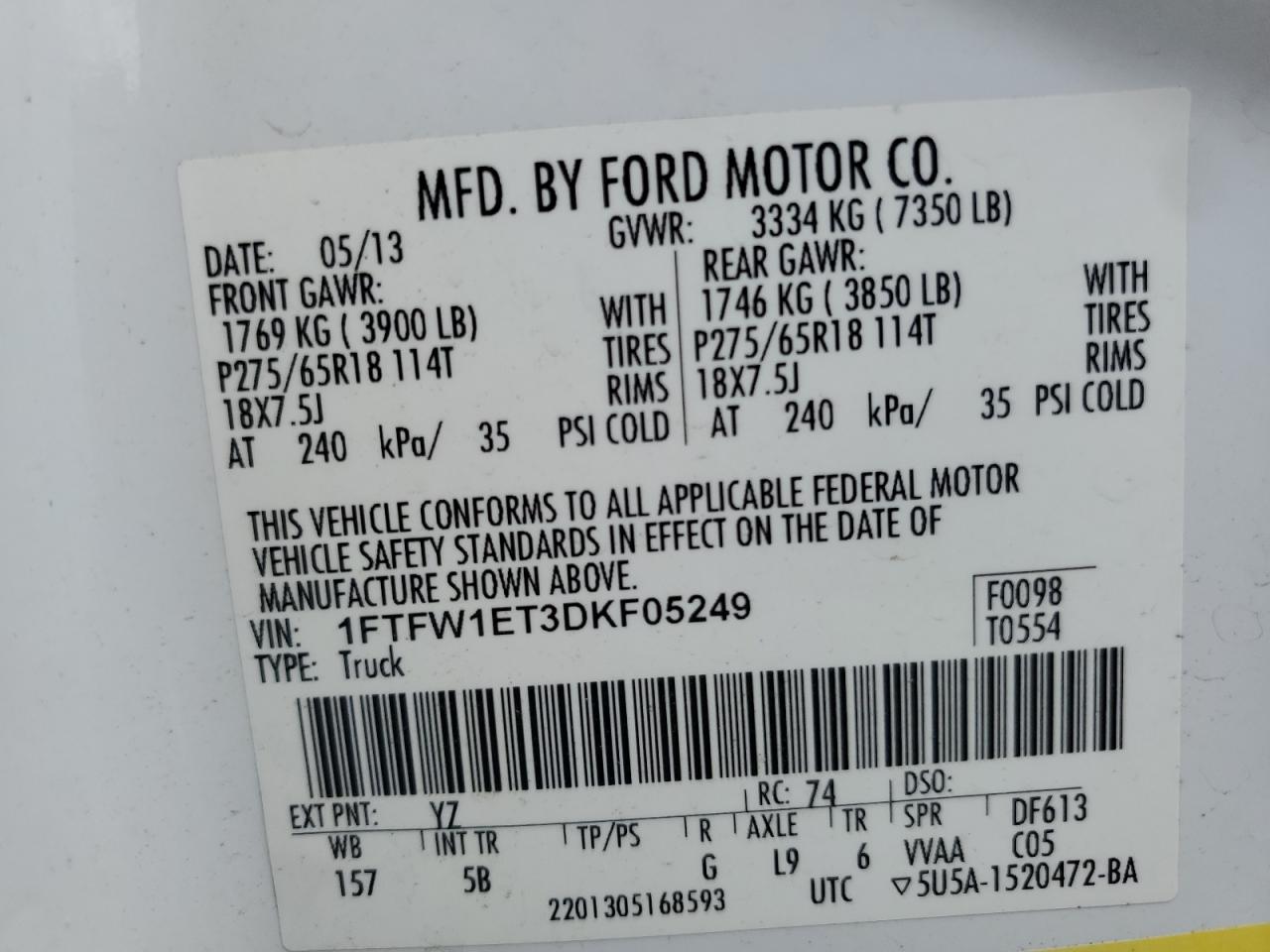 2013 Ford F-150 - Image 13