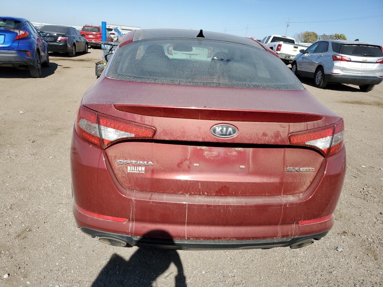 2012 Kia Optima Sx VIN: 5XXGR4A60CG027149 Lot: 75729774