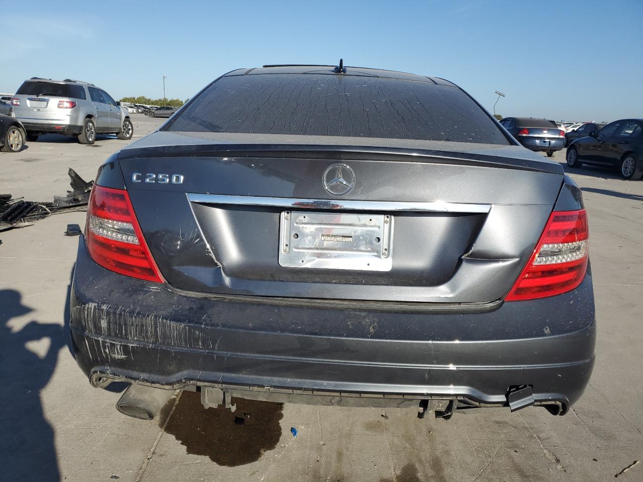 2013 Mercedes-Benz C 250 VIN: WDDGJ4HBXDF958855 Lot: 77376874