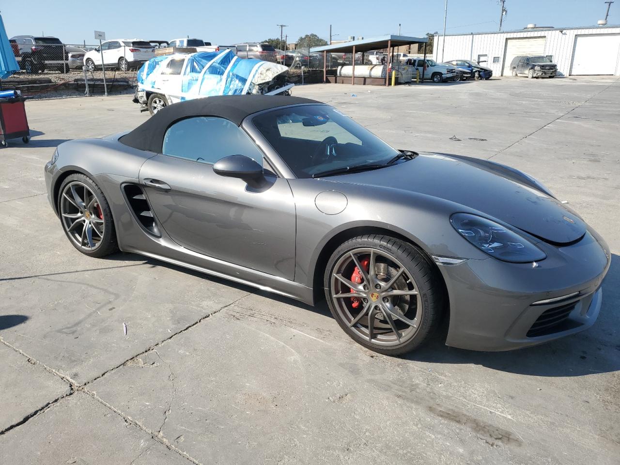 2021 Porsche Boxster S VIN: WP0CB2A82MS225098 Lot: 75188724