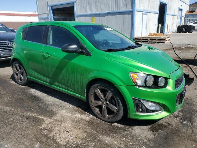  CHEVROLET SONIC 2014 Зеленый