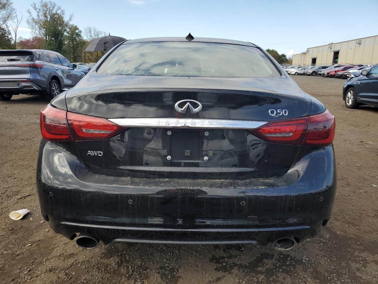 2019 Infiniti Q50 Luxe VIN: JN1EV7AR1KM552540 Lot: 74242444