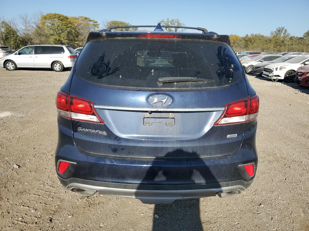 2018 Hyundai Santa Fe Se VIN: KM8SNDHF3JU260957 Lot: 77022844