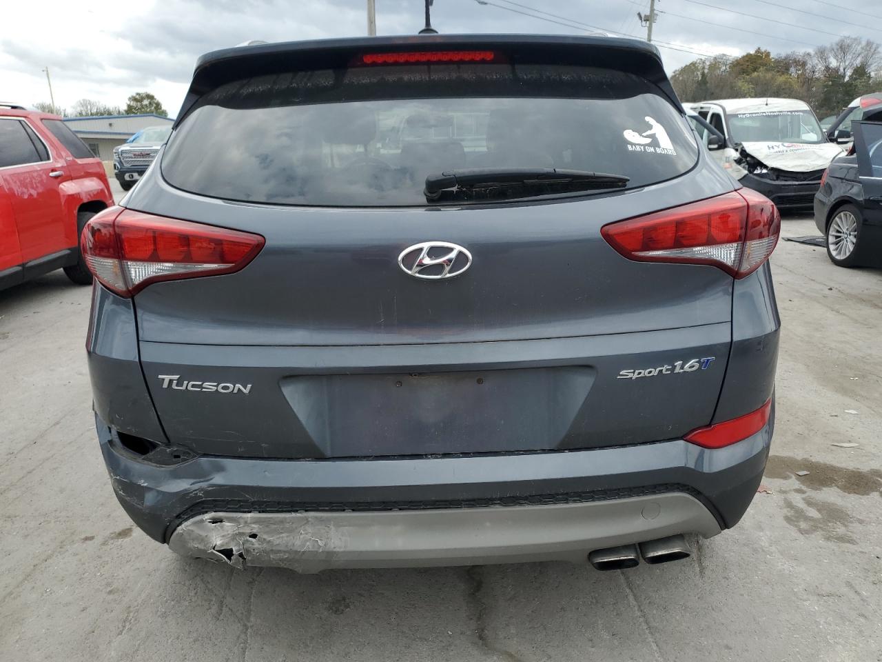 2017 Hyundai Tucson Limited VIN: KM8J33A27HU395176 Lot: 79014294