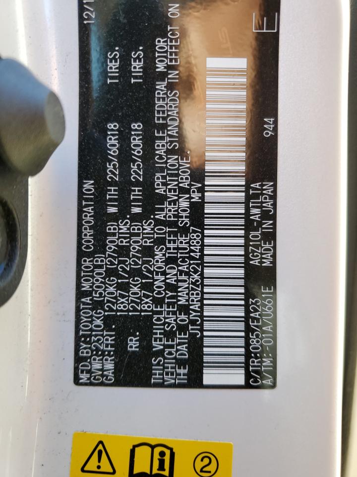 JTJYARBZ3K2144887 2018 Lexus Nx 300 Base