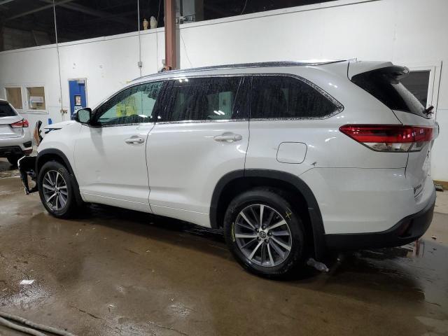  TOYOTA HIGHLANDER 2018 Белый