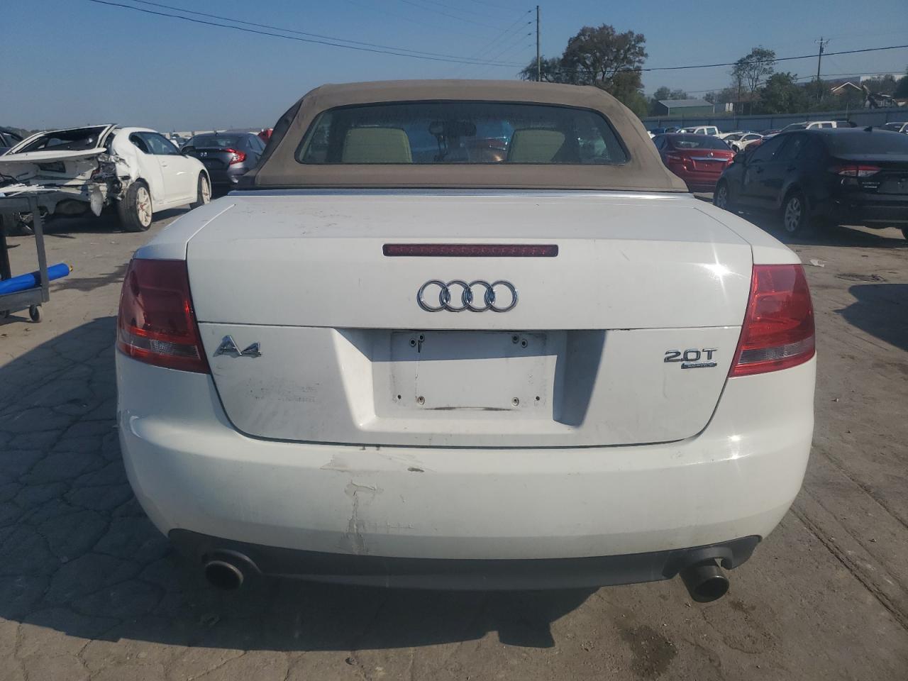 2007 Audi A4 2.0T Cabriolet Quattro VIN: WAUDF48H57K019155 Lot: 74383614