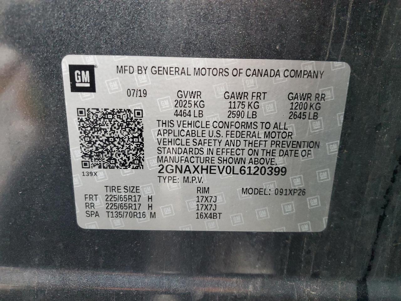 2020 Chevrolet Equinox - Image 13